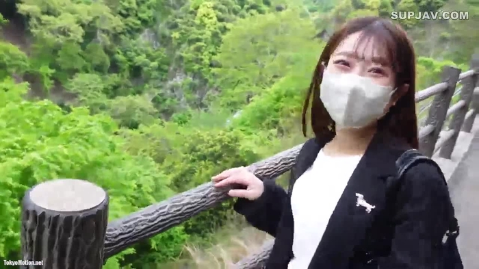 スマホ個人撮影 「ダメっ！」小柄な敏感JDを山中で強引にハメて無許可中出し→さらにホテルで何度もイクので中出し！