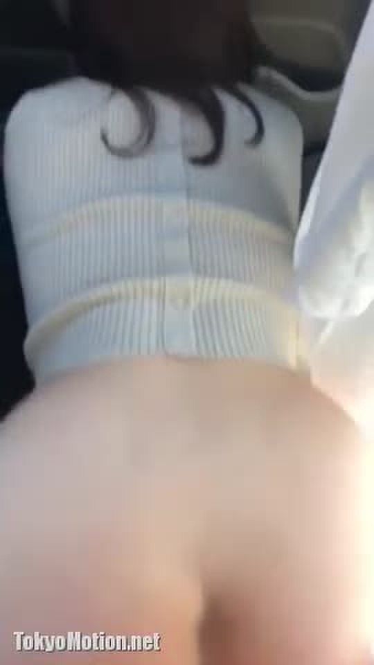 スマホ個人撮影 「イクゥ…ッ！！ごめんなさぃ…」昼間からカーセックスで絶頂連発する美尻彼女ww［再］