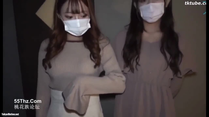 スマホ個人撮影 エロい下着のギャル2人を交互にパコる3Pハメ撮り、、