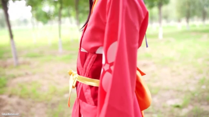 ちっぱいパイパン娘1 カバネリ無名 コスプレ 胸だけ