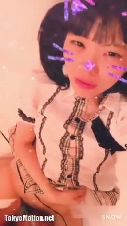 スマホ個人撮影 彼氏の手マンで気持ち良さそうなイキ顔晒しちゃうツインテSNOW娘～☆