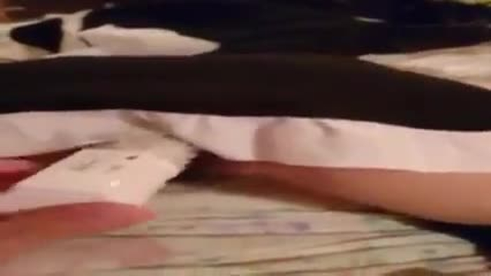 スマホ個人撮影 自分から腰を振ってご主人様に奉仕するHなメイドコスちゃん。
