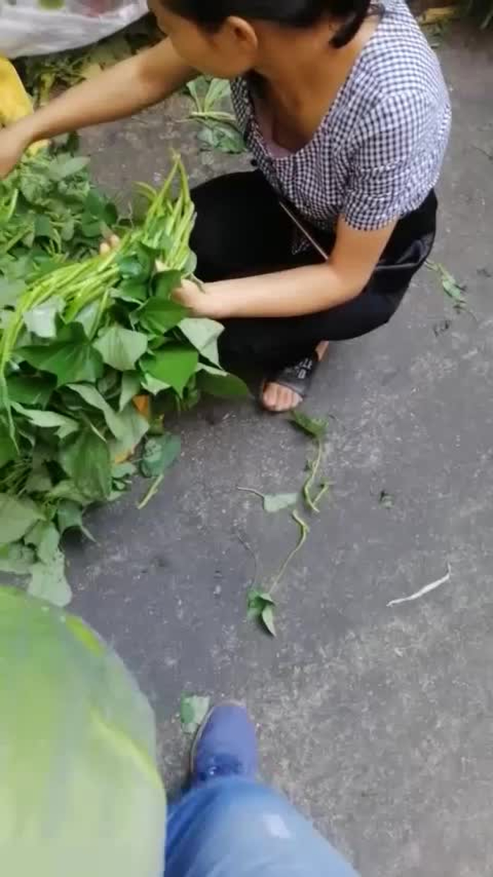 【盗撮動画】自宅で庭作業中のノーブラ女さん、身内に胸チラを隠し撮りされる・・・