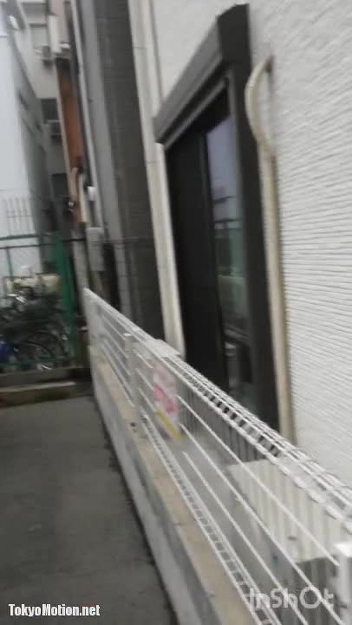 コインパーキングで野外フェラ