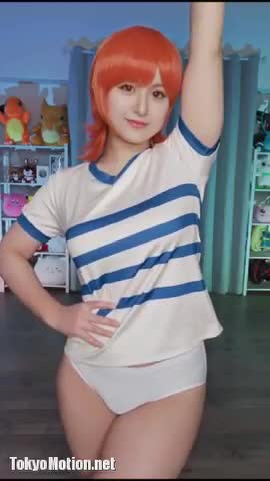 白ブルマで踊ってみた