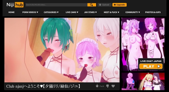 【Niji hub動画】Club njsnjへようこそ♥