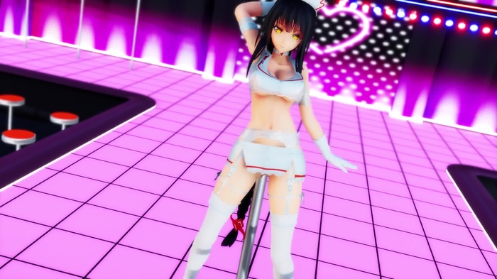 ナース康熙帝(Kangxi)_エロ蹲踞ダンス(Erotic Squatting Dance)