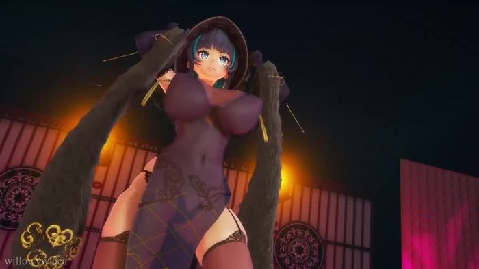【Azur Lane MMD】Passion - Cheshire/柴郡/チェシャー (Camera DL)