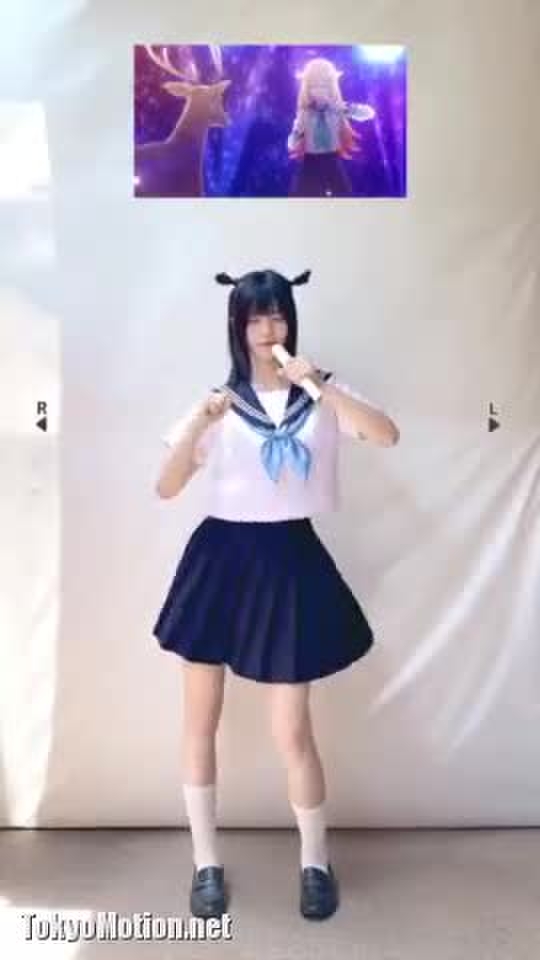 【踊ってみた】シカ色デイズ【しかのこのこのここしたんたん】【神綺杏菜】DANCE ダンス JKコスプレ