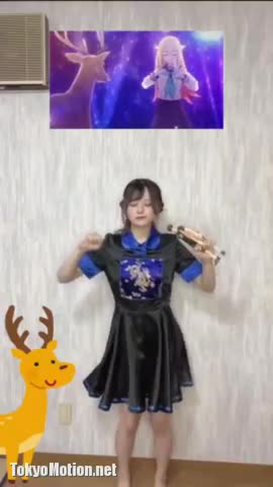 踊ってみた しかのこのこのここしたんたん チャイナコスプレ ダンス DANCE 4