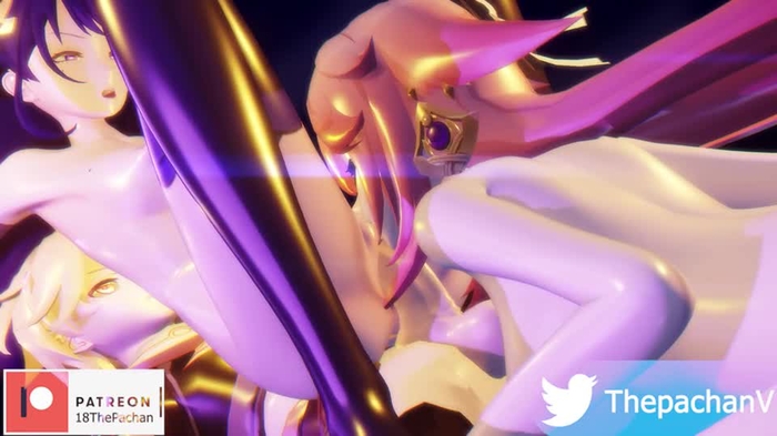 Raiden X Yae & Aether [episode One] aftermath 1