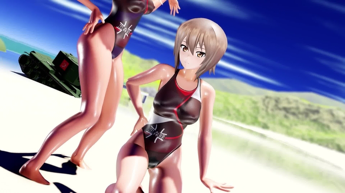 夏の黒森峰女学園でKillerLady [Girls und Panzer]