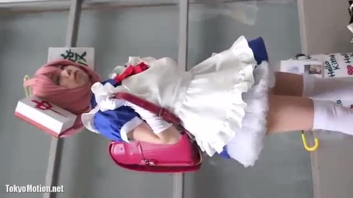 (再アップ)コスプレパンチラ12