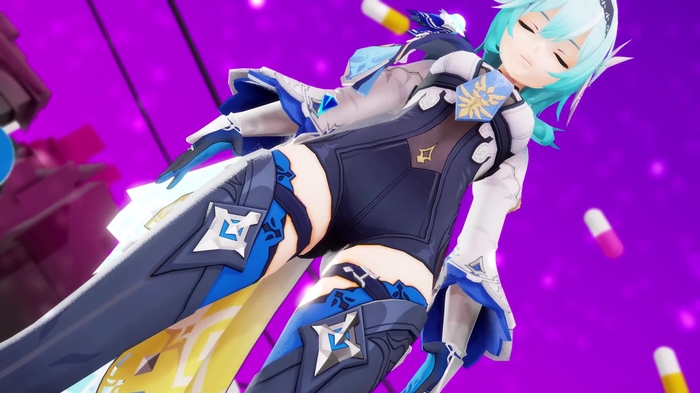 ♯120(C) エウルア エロ標識ダンス