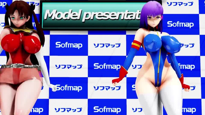 【Sex Dance】コスプレ凛・桜でダーリンダンス