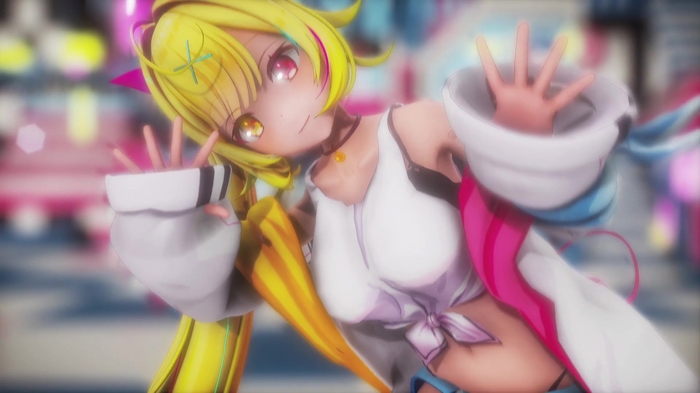 【MMD R-18】星〇サラでどりーみんチュチュ(AI cover)