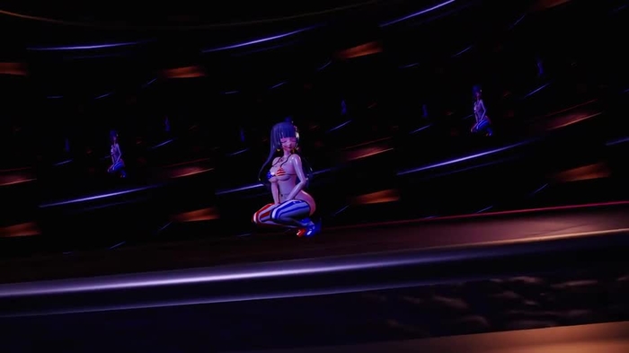 BBC舞台_joker_诱霄美九_Big_BBC_长发_美国国旗__HD