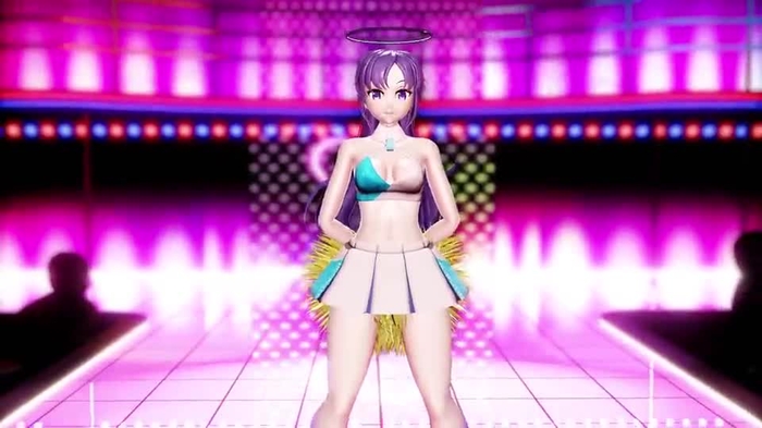 【MMD R-18】ポンポンダンス【ShiroSythr式チアユウカ】
