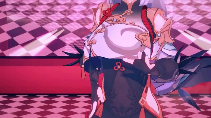 Addiction 行秋x申鹤x重云 sexdance