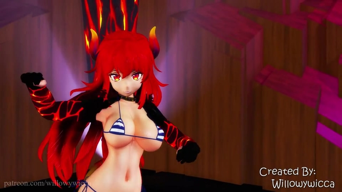 [MMD] Wiggle Wiggle