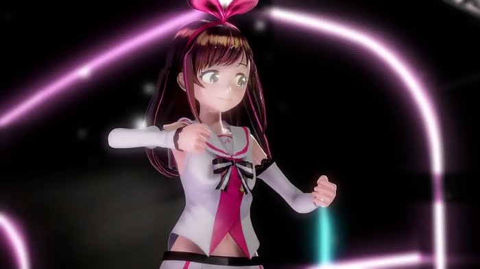 【MMD R-18】キズナアイタソとミライアカリサンでライオン