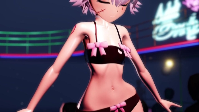 【MMD R-18】中腰前後ダンスSEX【ジャックちゃん】