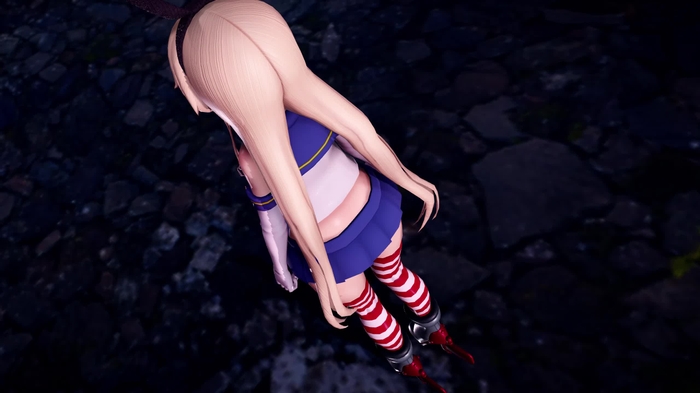 [MMD R-18] Shimakaze - Chocolate Cream