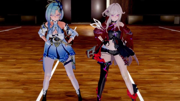 Hilichurlian\'s Daily Mission(グレーシュ&セルマ)