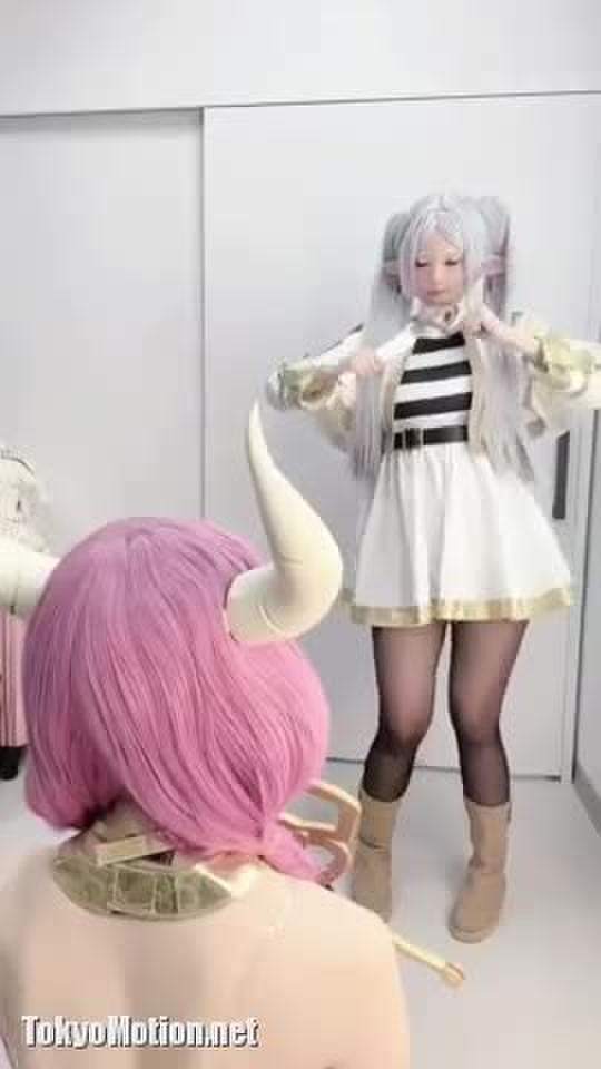 AURA KOSHITANTAN 🦌🧠#しかのこのこのここしたんたん #葬送のフリーレン コスプレ 踊ってみた DANCE ダンス