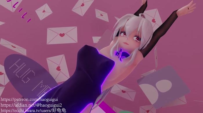 #8 Haku 紫色旗袍 (dance futa)