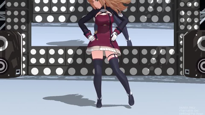 [MMD] アリスギアアイギス 大関小結 ダメよ♡ R18