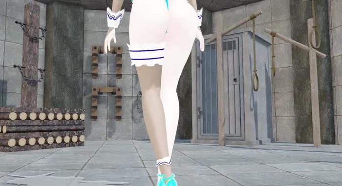 [MMD]爆乳きらら Bass knight