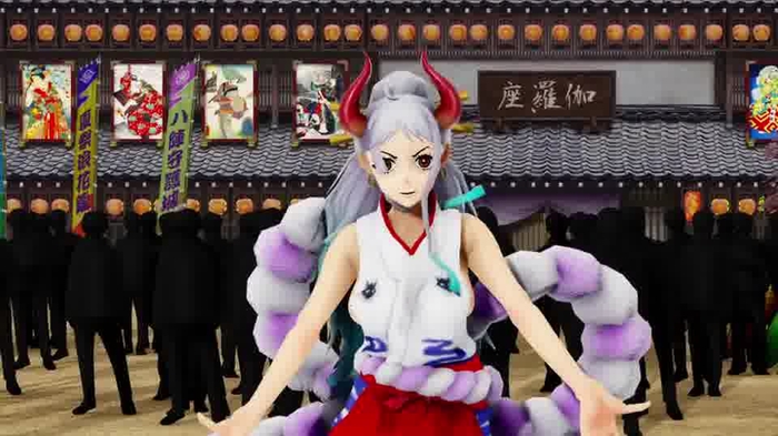 [MMD][ONE PIECE] ヤマトでLOVE&JOY short ver.