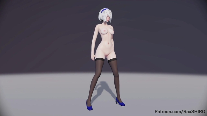 MMD Attempted Girl Gabri 2B R RaxShiro