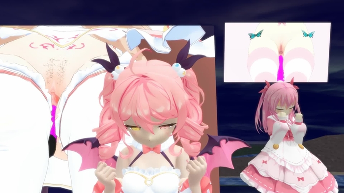 [MMD] Melody LineH ピンク色