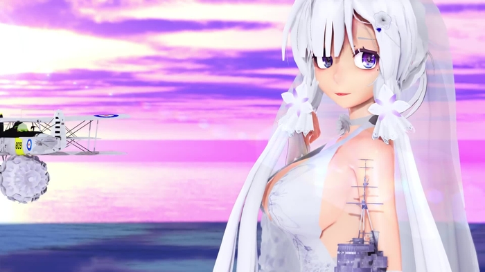 AzurLaneMMD HMSIllustrious 君色に染まる