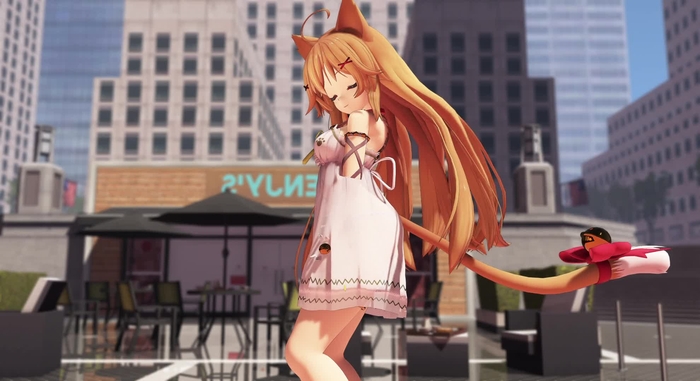【MMDCloth】エノコログサ_Excuse_me