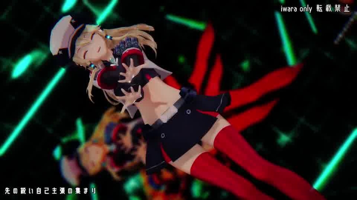 【MMD R-18】オークランドさんで「ハイファイレイヴァー」