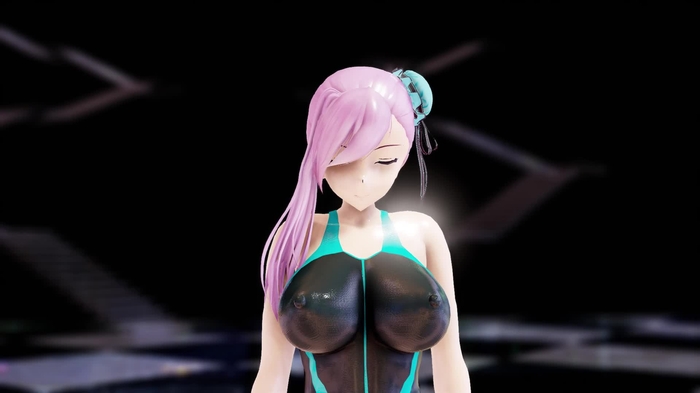 【Fate/MMD】水着武蔵でアスノヨゾラ哨戒 R-18版 2