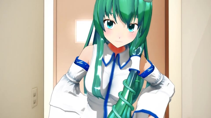 [MMD R-18] 東方 Sanae Fera