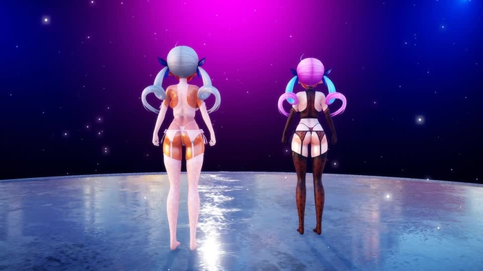 性感内衣 Aqua Elf - Dark Chocolate & White Cream