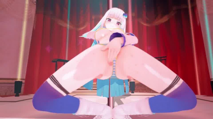 【コイカツ】リゼでエロ蹲踞ダンス2018(固定カメラ)【KKVMD】
