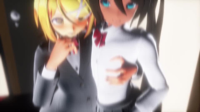 MMD-R18 家出JKミクちゃんリンちゃんを飼ってみた(complete)
