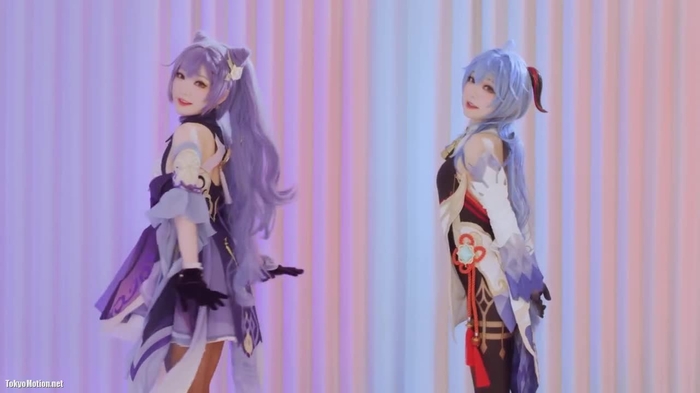 【咬人猫】Genshin Impact Hip Sway Dance - see tình 踊ってみた ダンス コスプレ cosplay