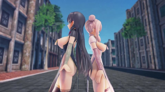 【MMD】愛Dee【磯風鹿島】 1