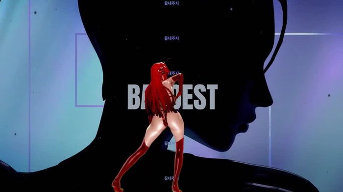 Rias Gremory K/DA \'THE BADDEST strip show