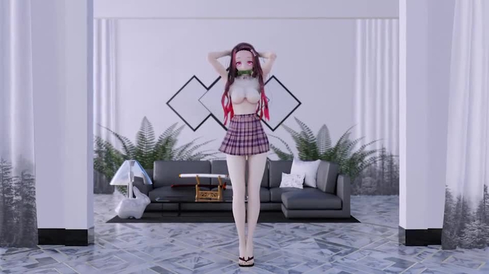 25_祢豆子 小鹿乱撞撞到你哪里了呢