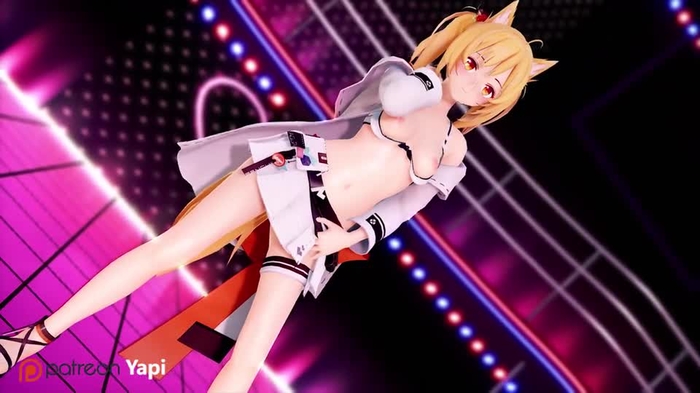 R18 Strip 服を脱ぐ裸の Naked Sora Good-night Kiss
