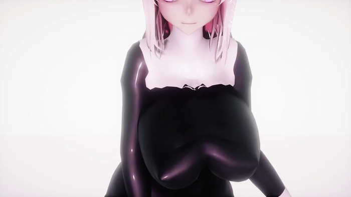 【lilia♥ ~ 大おっぱい修女】 lilia大奶緊身皮衣修女裝束