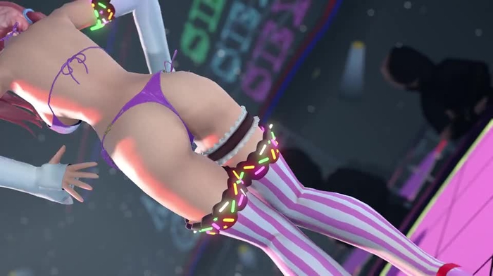 【MMD R-18】ktkmftbちゃんで『DEEP BLUE TOWNへおいでよ』